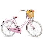 Ficha técnica e caractérísticas do produto Bicicleta Vintage Isis Plus Feminina - Marcha Shimano - Rosa - Rosa