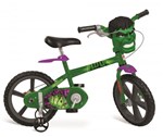 Ficha técnica e caractérísticas do produto Bicicleta X-Bike Aro 14 The Avangers Hulk - Bandeirante