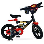 Ficha técnica e caractérísticas do produto Bicicleta X-Bike Batman Bandeirante - Aro 12 - Preta