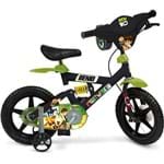 Ficha técnica e caractérísticas do produto Bicicleta X-Bike Brinquedos Bandeirante Ben 10 Aro 12" Preta e Verde