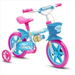 Ficha técnica e caractérísticas do produto Bicicletinha Bicicleta Infantil Aro 12 - Nathor Aqua