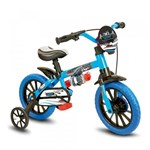 Ficha técnica e caractérísticas do produto Bicicleta Infantil Aro 12 Menino Nathor - Veloz