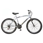 Ficha técnica e caractérísticas do produto Bicleta Aro 26 Colli CB 500 com 21 Marchas - Branca