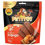 Ficha técnica e caractérísticas do produto Bifinho de Frango para Cães Petisco Petitos 1kg