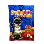 Ficha técnica e caractérísticas do produto Bifinho para Gatos Delicibife Cat Carne Deliciosso - 20 G