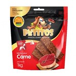 Ficha técnica e caractérísticas do produto Bifinho Petitos Sabor Carne - 1 Kg