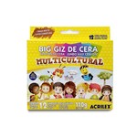 Ficha técnica e caractérísticas do produto Big Giz de Cera Multicultural Acrilex