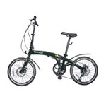 Ficha técnica e caractérísticas do produto Bike Dobrável Pliage Verde - Two Dogs