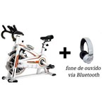 Ficha técnica e caractérísticas do produto Bike Spinning Semi Profissional TP1100+ Fone Bluetooth -Oneal