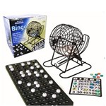 Ficha técnica e caractérísticas do produto Bingo Tradicional com Globo Giratório Metal e Bolinhas