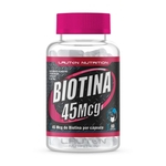 Ficha técnica e caractérísticas do produto Biotina 120 Caps 45mcg Lauton Nutrition