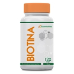 Ficha técnica e caractérísticas do produto Biotina 10mg 120 Cápsulas (Vitamina B7)