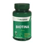 Ficha técnica e caractérísticas do produto Biotina 250 Mg (vitamina H) Macrophytus 60 Caps