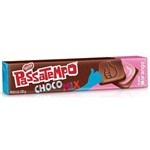 Ficha técnica e caractérísticas do produto Biscoito Passatempo Chocomix Morango 130g - Nestle