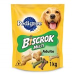Ficha técnica e caractérísticas do produto Biscoito Pedigree Biscrok Multi para Cães Adultos 1kg