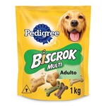 Ficha técnica e caractérísticas do produto Biscoito Pedigree Biscrok Multi para Cães Adultos - 1Kg