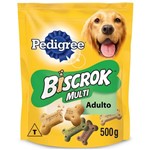 Ficha técnica e caractérísticas do produto Biscoito Pedigree Biscrok para Cães Adultos Multi 500g