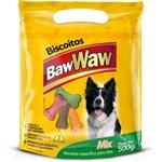 Ficha técnica e caractérísticas do produto Biscoitos para Cães Mix Baw Waw - 500 G