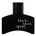 Ficha técnica e caractérísticas do produto Black Is Black Sport Nu Parfums - Perfume Masculino - Eau de Toilette