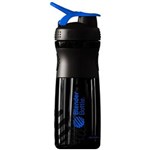 Ficha técnica e caractérísticas do produto Blender Bottle Sport Mixer 830Ml Preto e Azul Preto e Azul