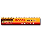 Ficha técnica e caractérísticas do produto Blister de 24 Pilhas Kodak MAX Alcalinas AAA Longa Duração