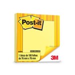 Ficha técnica e caractérísticas do produto Bloco Adesivo 3M Post-It Choose 076 X 076 Mm 100 Fls Amarelo HB004088090