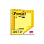 Ficha técnica e caractérísticas do produto Bloco Adesivo Post-it 3M Amarelo 76x76mm com 100 Folhas