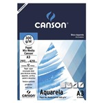 Ficha técnica e caractérísticas do produto Bloco Aquarela A3 Canson Mix Media 300g 12 Folhas