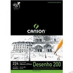 Bloco Canson A4 Desenho 200 - 20 Folhas - Branco