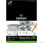 Ficha técnica e caractérísticas do produto Bloco Canson A4 Desenho 200 - 20 Folhas