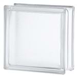 Bloco de Vidro Liso Semi Fosco Artic Incolor 19x19x8cm Seves Glass Block