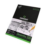 Ficha técnica e caractérísticas do produto Bloco Desenho 200 Universitária Branco Texturizado - 224g A3 20 Folhas Canson
