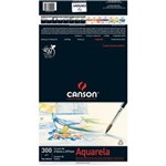 Ficha técnica e caractérísticas do produto Bloco para Educacao Artistica Aquarela Branco A4 300G 12F Canson