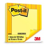 Ficha técnica e caractérísticas do produto Bloco Post-It 654 76X76 Amarelo 3M - 3M