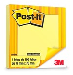 Ficha técnica e caractérísticas do produto Bloco Post-it 654 76x76 Amarelo Refil 3m