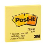 Ficha técnica e caractérísticas do produto Bloco Post-it 3M 76x76mm 100 Folhas