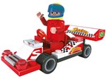 Ficha técnica e caractérísticas do produto Blocos de Montar 46 Peças Bee Blocks - Kart do Senninha 2731 BeeMe Toys