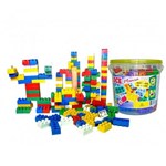 Ficha técnica e caractérísticas do produto Blocos de Montar Block Mania com 156 Peças Brinquedo Educativo Alfem BM156
