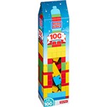 Ficha técnica e caractérísticas do produto Blocos de Montar - First Builders Colorido Tubo com 100 Peças - Mega Bloks