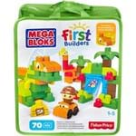 Ficha técnica e caractérísticas do produto Blocos de Montar Mega Bloks First Builders Dinossauro 70 Peças - Fisher Price