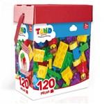 Ficha técnica e caractérísticas do produto Blocos de Montar Tand Kids 120 Pçs - Toyster