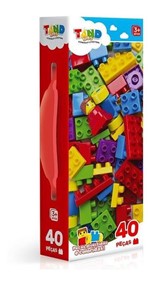 Ficha técnica e caractérísticas do produto Blocos de Montar Tand Kids 40 Peças Toyster