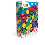 Ficha técnica e caractérísticas do produto Blocos de Montar Tand Kids 80 Peças - Toyster