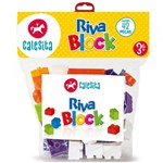 Ficha técnica e caractérísticas do produto Blocos para Montar Riva Block 2 com 42 Peças Coloridas - Calesita