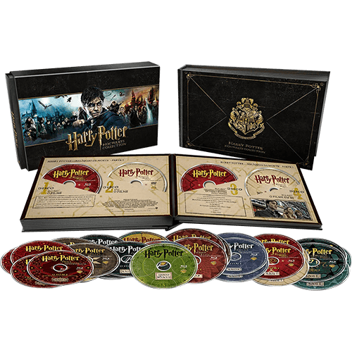 Blu-ray - Coleção Harry Potter Hogwarts (31 Discos)