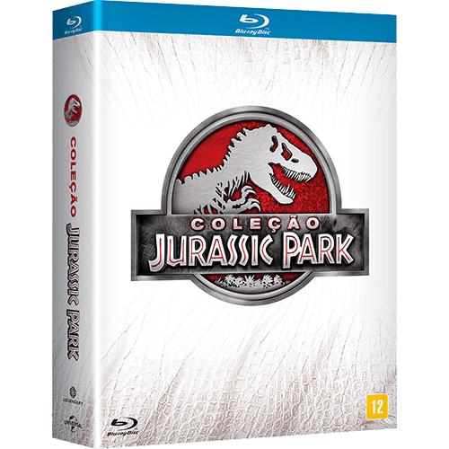Blu-ray - Coleção Jurassic Park (4 Discos)