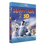 Ficha técnica e caractérísticas do produto Blu-Ray 2d + Blu-Ray 3d - Happy Feet 2