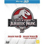 Ficha técnica e caractérísticas do produto Blu-Ray 3D Jurassic Park + Jurassic World - o Mundo dos Dinossauros