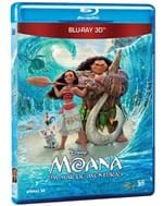 Ficha técnica e caractérísticas do produto Blu-Ray 3D - Moana: um Mar de Aventuras
