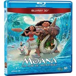 Ficha técnica e caractérísticas do produto Blu-ray 3D Moana - um Mar de Aventuras